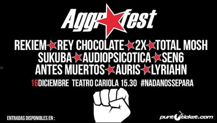 Aggrofest 2018 · Teatro Cariola