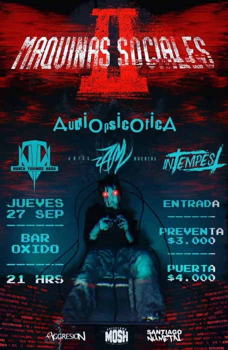 Máquinas Suicidas II · Bar Óxido 2018