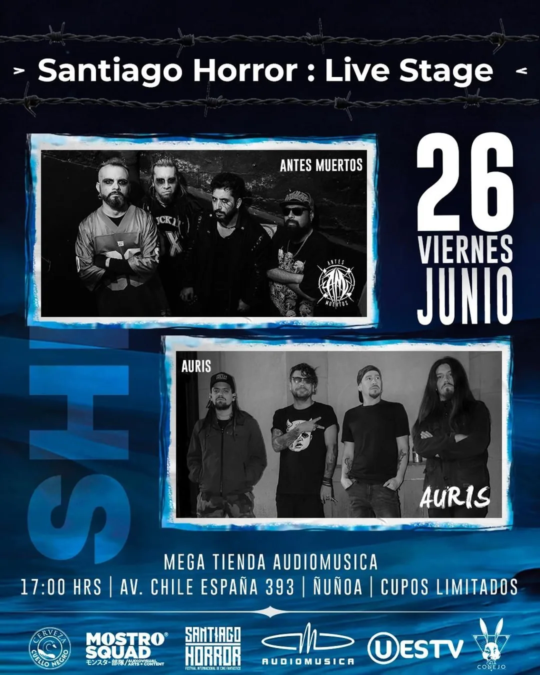 Afiche Santiago Horror